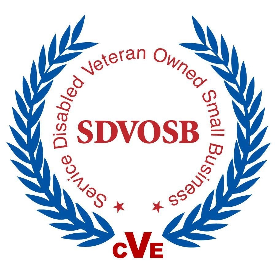 Service-Disabled Veteran-Owned Small Business (SDVOSB) CVE-Certified.